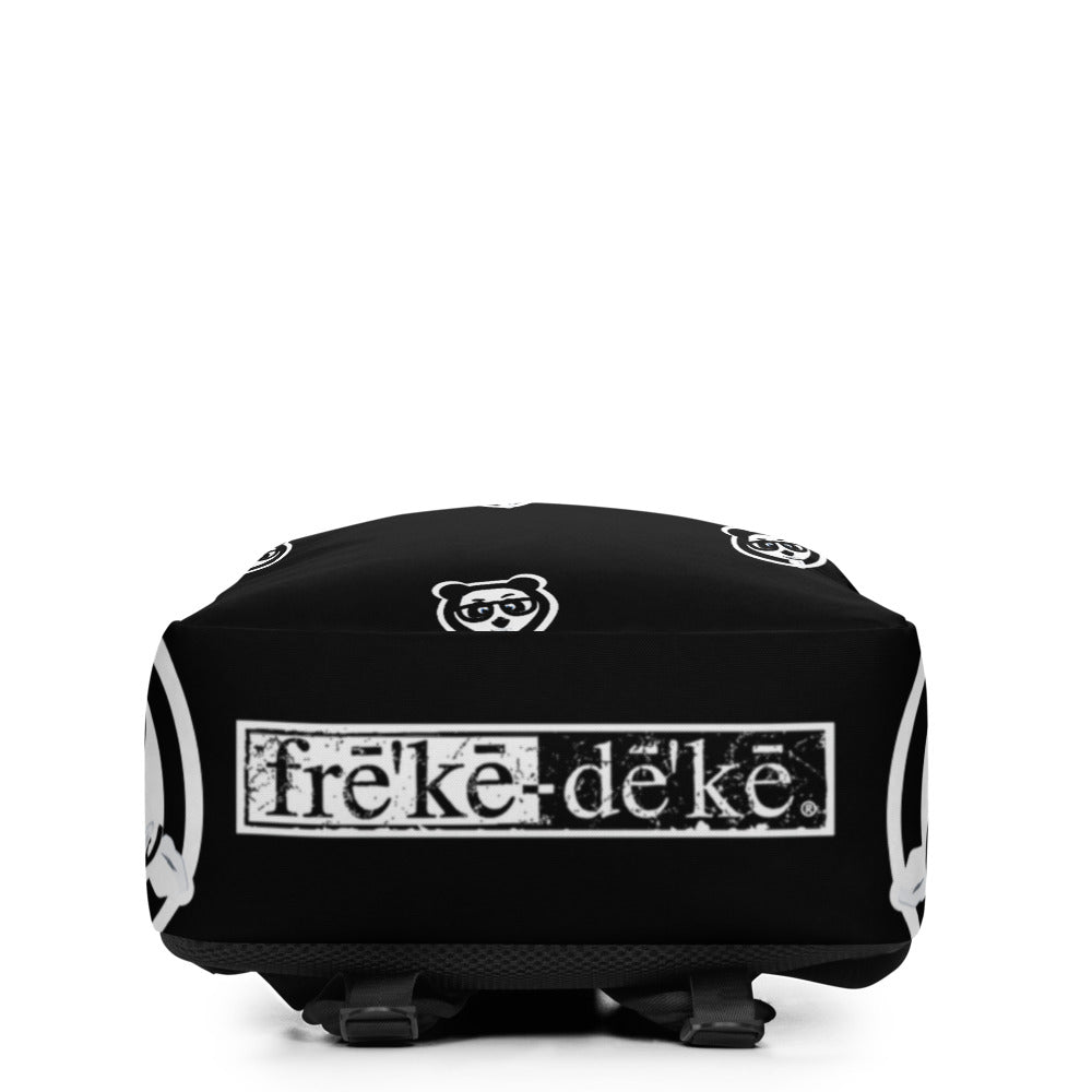 YY Panda Backpack (Black) — frē'kē-dē'kē®