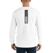 Load image into Gallery viewer, Men’s Long Sleeve Shirt - freke-deke® yin yang logo distressed
