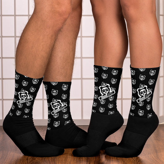 YY Pandamonium Socks (Black) — frē'kē-dē'kē®