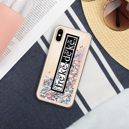 Yin Yang Liquid Glitter Phone Case — frē'kē-dē'kē®