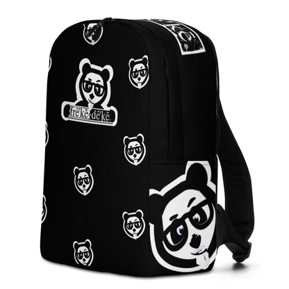 YY Panda Backpack (Black) — frē'kē-dē'kē®