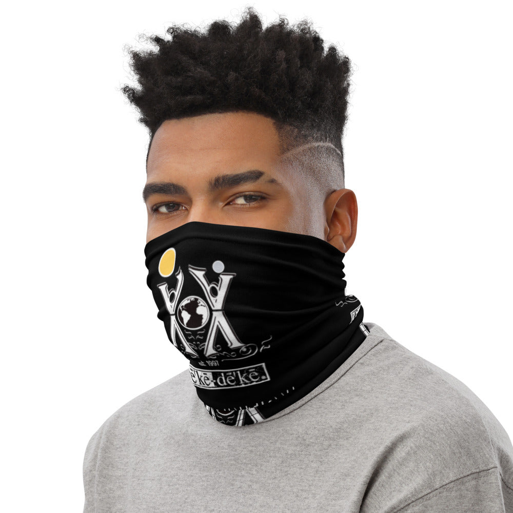 Triple Logo Neck Gaiter (Black) — frē'kē-dē'kē®