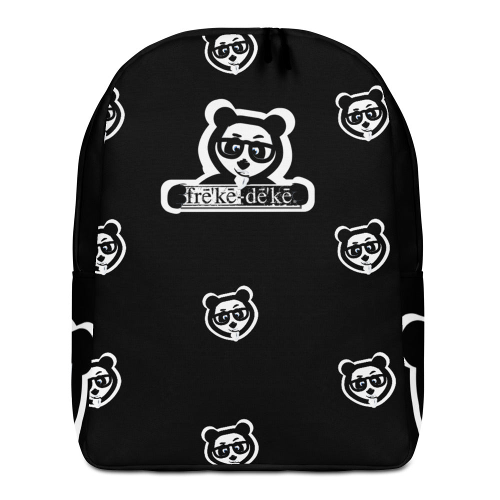 YY Panda Backpack (Black) — frē'kē-dē'kē®