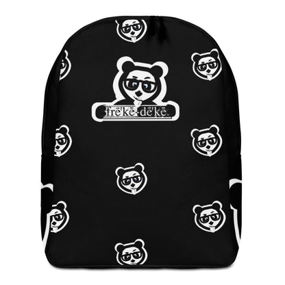 YY Panda Backpack (Black) — frē'kē-dē'kē®