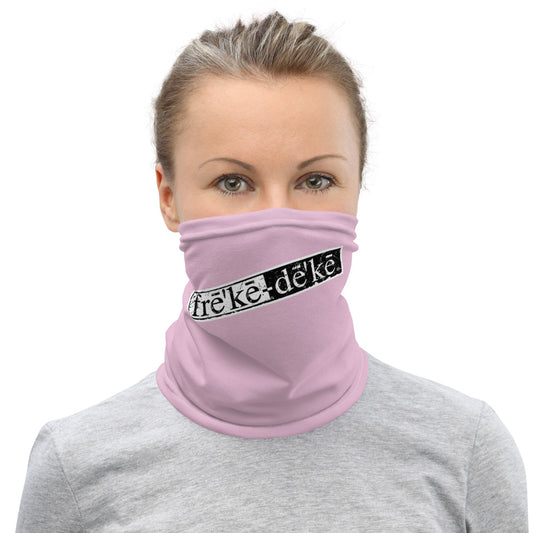 Distressed Yin Yang Neck Gaiter (Pink) — frē'kē-dē'kē®