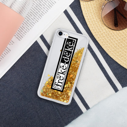 Yin Yang Liquid Glitter Phone Case — frē'kē-dē'kē®