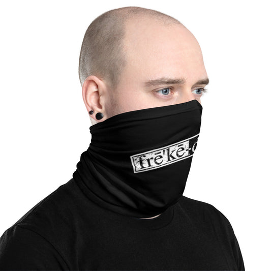 Distressed Yin Yang Neck Gaiter (Black) — frē'kē-dē'kē®
