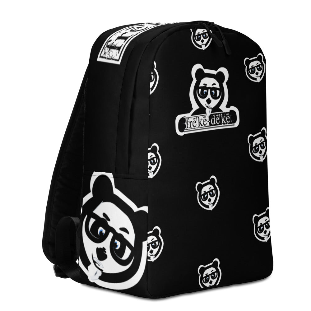 YY Panda Backpack (Black) — frē'kē-dē'kē®