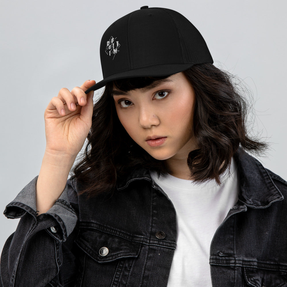 DēFY DeFINITION!® Trucker Cap — frē'kē-dē'kē®