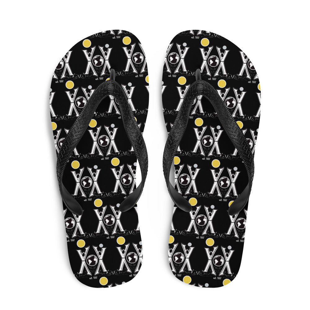 frē'kē-dē'kē® XX Hands in the Air Flip-Flops