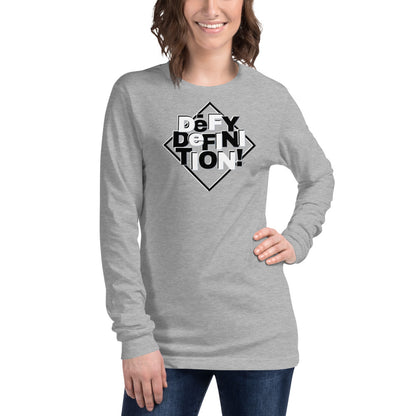 DēFY DeFINITION!® Long Sleeve Tee — frē'kē-dē'kē®