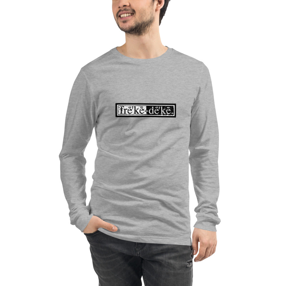 Distressed Yin Yang Long Sleeve Tee — frē'kē-dē'kē®