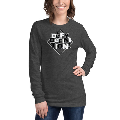 DēFY DeFINITION!® Long Sleeve Tee — frē'kē-dē'kē®