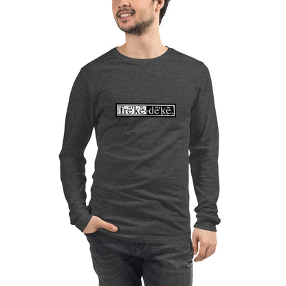 Distressed Yin Yang Long Sleeve Tee — frē'kē-dē'kē®