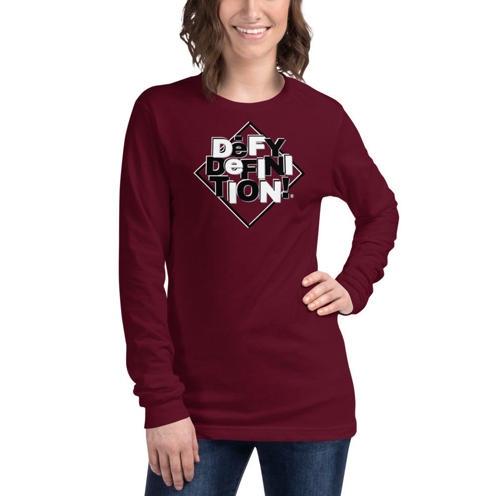 DēFY DeFINITION!® Long Sleeve Tee — frē'kē-dē'kē®