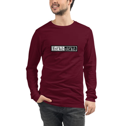 Distressed Yin Yang Long Sleeve Tee — frē'kē-dē'kē®