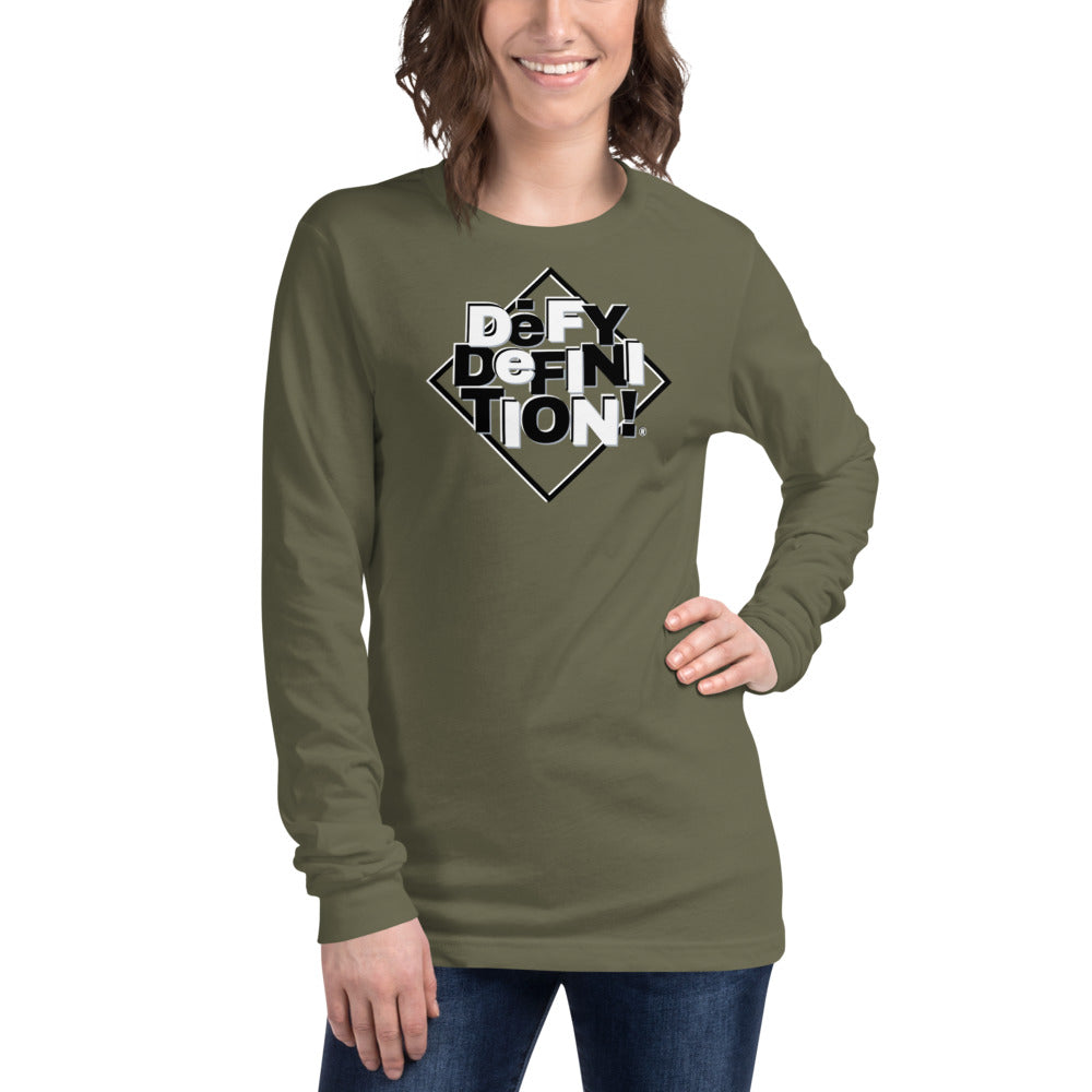 DēFY DeFINITION!® Long Sleeve Tee — frē'kē-dē'kē®