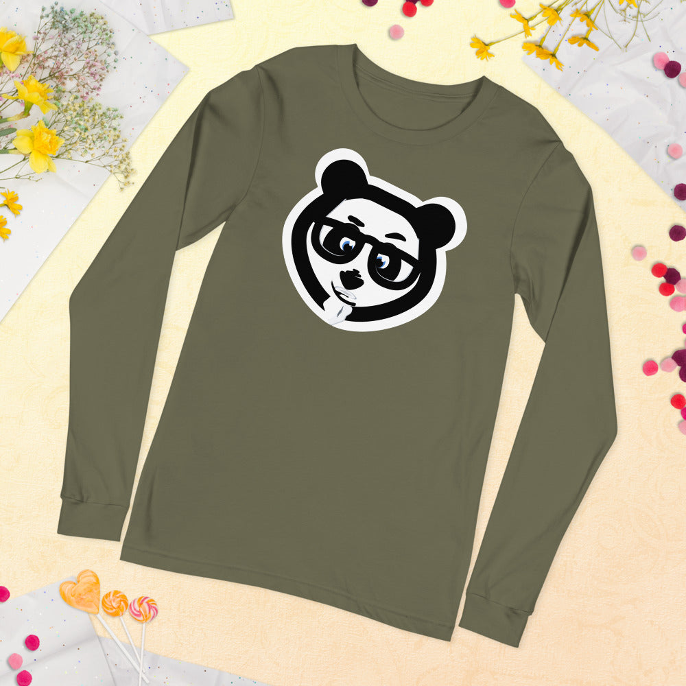 YY Panda Long Sleeve Tee — frē'kē-dē'kē®