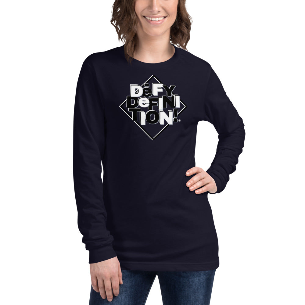 DēFY DeFINITION!® Long Sleeve Tee — frē'kē-dē'kē®