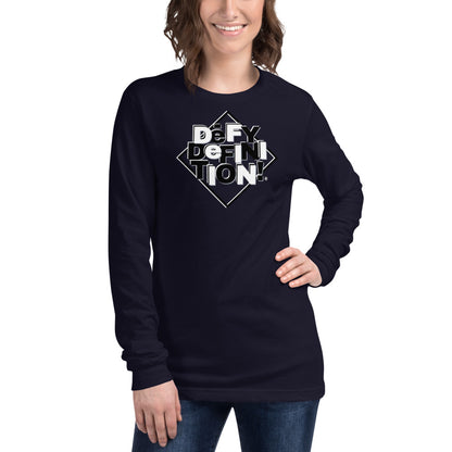 DēFY DeFINITION!® Long Sleeve Tee — frē'kē-dē'kē®