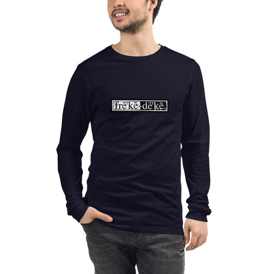Distressed Yin Yang Long Sleeve Tee — frē'kē-dē'kē®