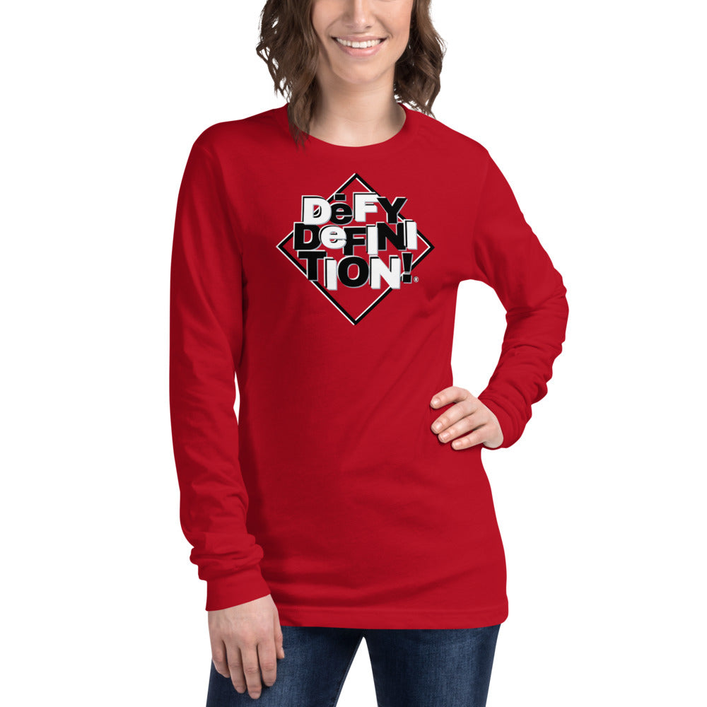 DēFY DeFINITION!® Long Sleeve Tee — frē'kē-dē'kē®
