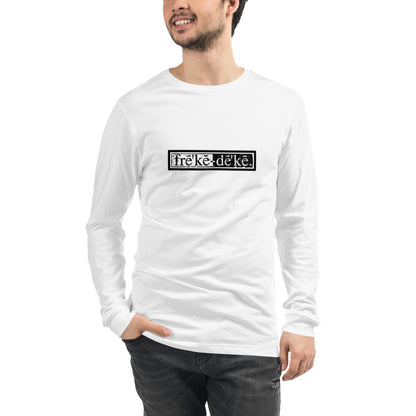 Distressed Yin Yang Long Sleeve Tee — frē'kē-dē'kē®