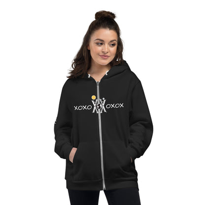 xox Zip Hoodie — frē'kē-dē'kē®
