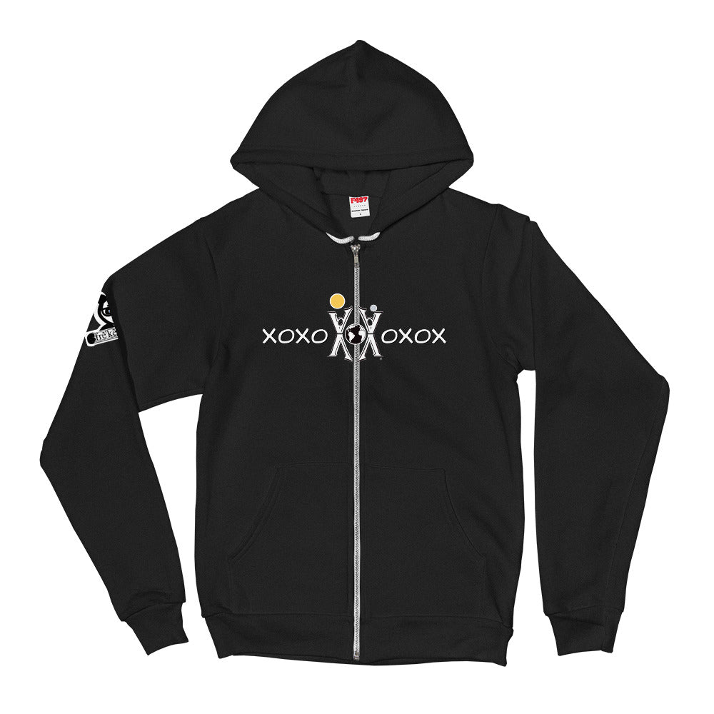xox Zip Hoodie — frē'kē-dē'kē®
