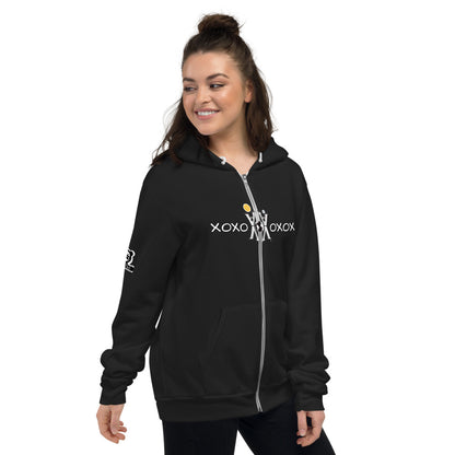xox Zip Hoodie — frē'kē-dē'kē®