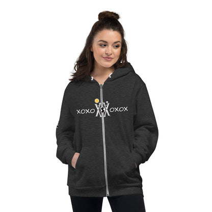 xox Zip Hoodie — frē'kē-dē'kē®