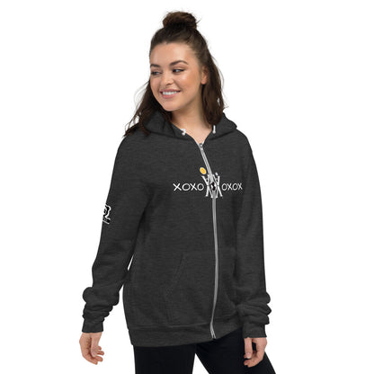 xox Zip Hoodie — frē'kē-dē'kē®