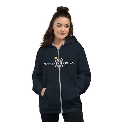 xox Zip Hoodie — frē'kē-dē'kē®