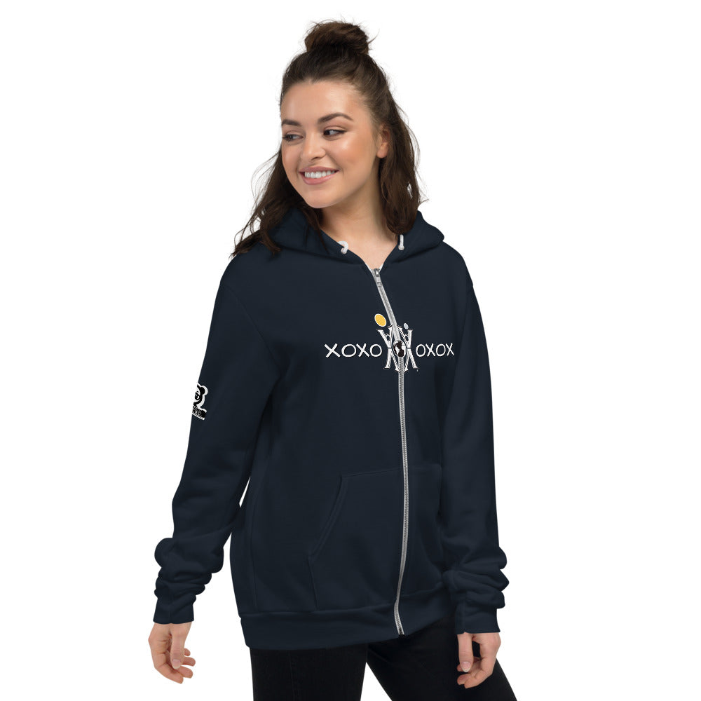 xox Zip Hoodie — frē'kē-dē'kē®